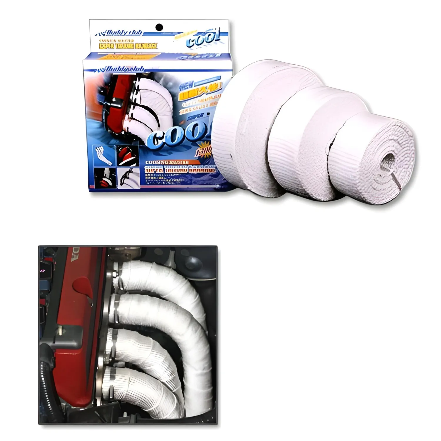 Buddy Club Header Thermo Wrap For 2025 Mazda MAZDA3