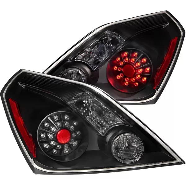 CG Black LED Tail Lights for 2008 Nissan Altima