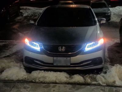 2015 honda civic halo headlights