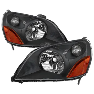 2005 Honda Pilot PRO Design Black Headlights