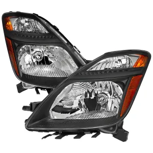 2009 Toyota Prius PRO Design Black Headlights