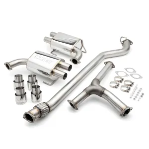 Subaru WRX - 2015 to 2021 - Sedan [All] (Cat-Back Exhaust System) (Quad Double Walled Polished Tips)