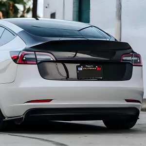 2017 tesla Model 3 Seibon OEM Style Carbon Fiber Rear Lip