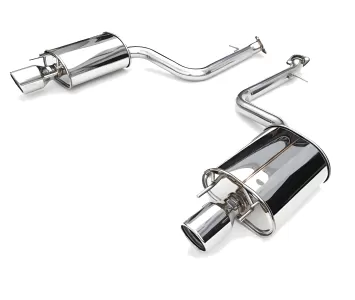 Lexus IS 350 - 2021 to 2024 - Sedan [All] (Axle-Back) (Dual Polished Stainless Steel Tips)