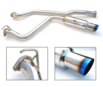 Subaru WRX - 2015 to 2021 - Sedan [All] (Single Burnt Titanium Tip) (No Resonator)