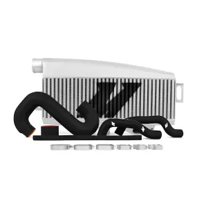 Subaru WRX STI - 2004 to 2007 - Sedan [All] (Top Mount Kit) (Silver Intercooler Core With Black Silicone Hoses)