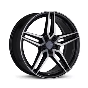 Universal (18x8, 5x114.3, 40mm, Black Machined)