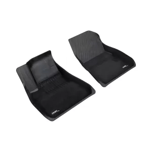 2021 tesla Model 3 3D MAXpider Custom Fit Floor Mats