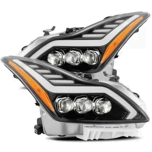 2012 Infiniti G37 AlphaRex NOVA Series LED Projector Headlights