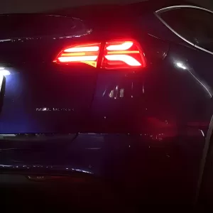 2021 tesla Model 3 AlphaRex PRO Series LED Tail Lights