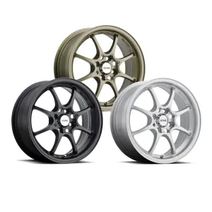 General Representation 2nd Gen Toyota Yaris Konig Helium Wheels