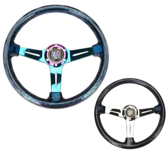 General Representation 2016 Porsche Cayman NRG Acrylic Matsuri Style Steering Wheel