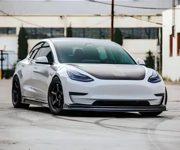 2021 tesla Model 3 Seibon OEM Style Carbon Fiber Hood