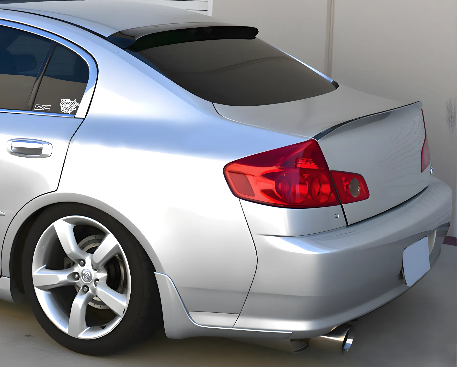 PRO Design Roof Spoiler / Rear Window Visor for Infiniti G35 06 05 04 03